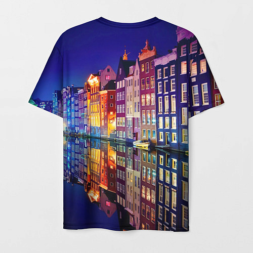 Мужская футболка Амстердама - Нидерланды / 3D-принт – фото 2