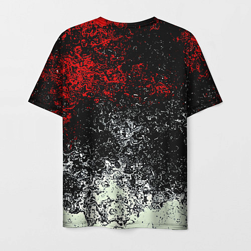 Мужская футболка Взрыв красок / 3D-принт – фото 2