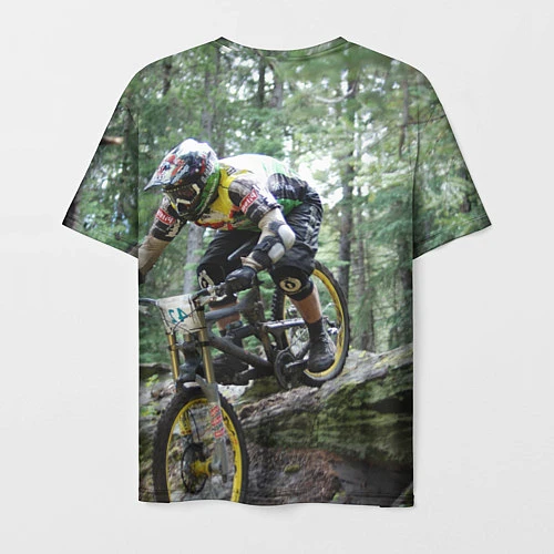 Мужская футболка Велоспорт гонка / 3D-принт – фото 2