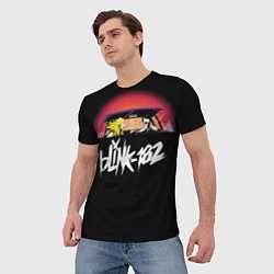 Футболка мужская Blink-182, цвет: 3D-принт — фото 2