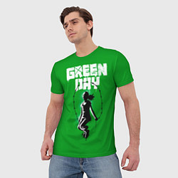 Футболка мужская Green Day: Girl, цвет: 3D-принт — фото 2