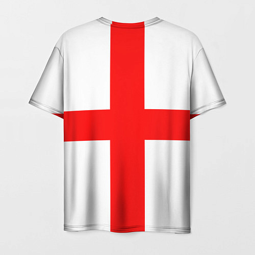 Мужская футболка Сборная Англии / 3D-принт – фото 2