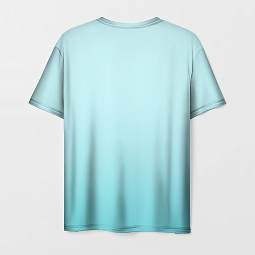 Мужская футболка Blue / 3D-принт – фото 2