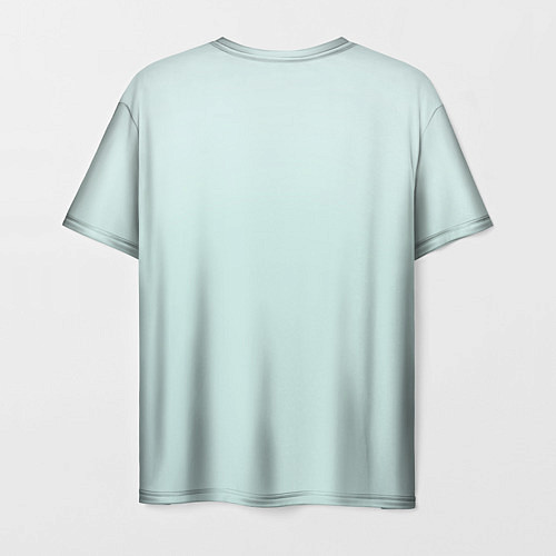 Мужская футболка Мужчина енот / 3D-принт – фото 2