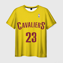 Футболка мужская Cavaliers Cleveland 23: Yellow, цвет: 3D-принт