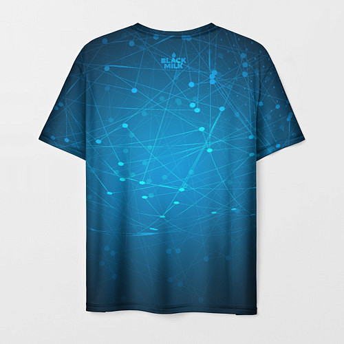 Мужская футболка Bitcoin Blue / 3D-принт – фото 2