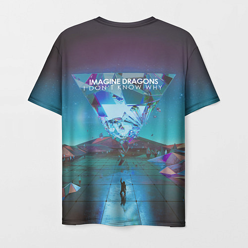Мужская футболка Imagine Dragons: I don't know why / 3D-принт – фото 2