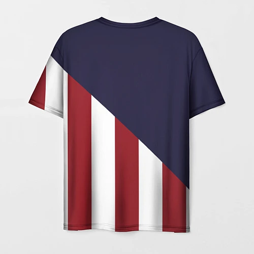 Мужская футболка FC Atletico Madrid / 3D-принт – фото 2