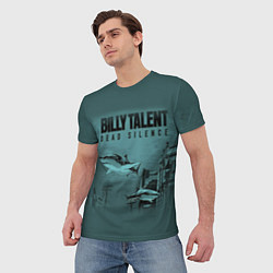 Футболка мужская Billy Talent: Dead Silence, цвет: 3D-принт — фото 2