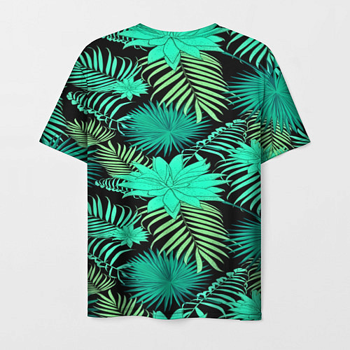 Мужская футболка Tropical pattern / 3D-принт – фото 2