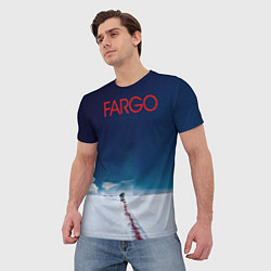 Футболка мужская Fargo, цвет: 3D-принт — фото 2