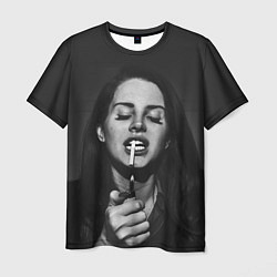 Футболка мужская Lana Del Rey, цвет: 3D-принт