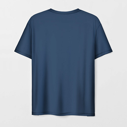 Мужская футболка PSG FC: Blue / 3D-принт – фото 2
