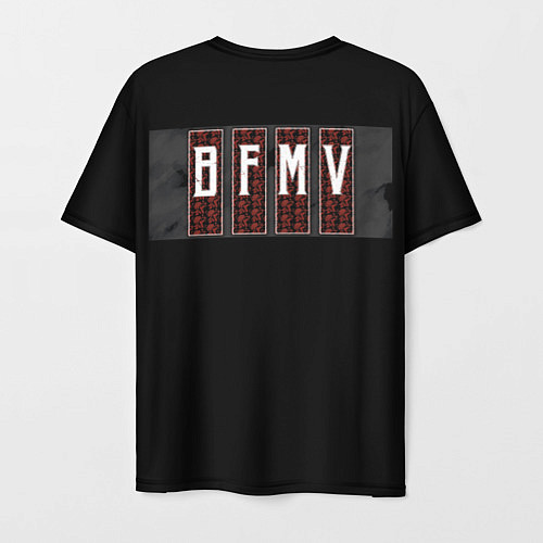 Мужская футболка BFMV: Padge / 3D-принт – фото 2