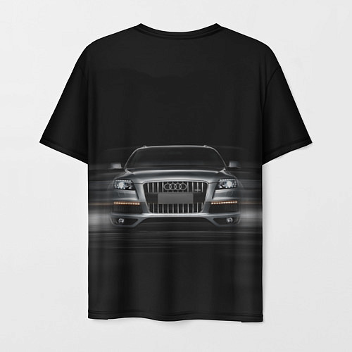 Мужская футболка Audi Q7 скорость / 3D-принт – фото 2