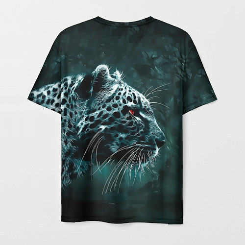 Мужская футболка Леопард / 3D-принт – фото 2