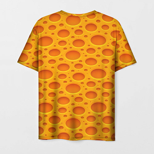 Мужская футболка Сыр / 3D-принт – фото 2