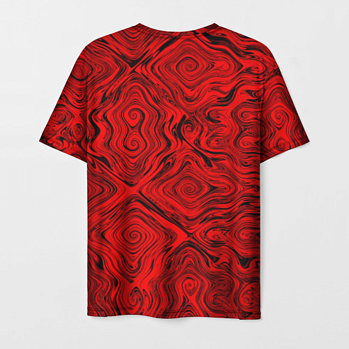 Мужская футболка Tie-Dye red / 3D-принт – фото 2