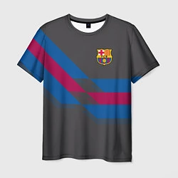 Футболка мужская Barcelona FC: Dark style, цвет: 3D-принт