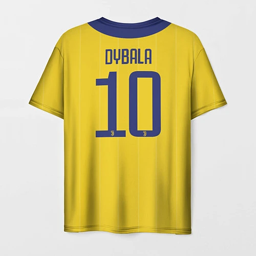 Мужская футболка Juventus FC: Dybala Guest 17/18 / 3D-принт – фото 2
