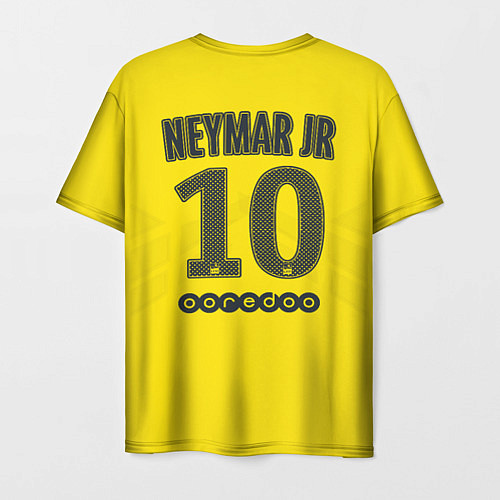 Мужская футболка PSG FC: Neymar Away 17/18 / 3D-принт – фото 2