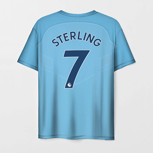 Мужская футболка Man City FC: Sterling Home 17/18 / 3D-принт – фото 2