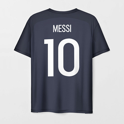 Мужская футболка Сборная Аргентины: Месси ЧМ-2018 / 3D-принт – фото 2