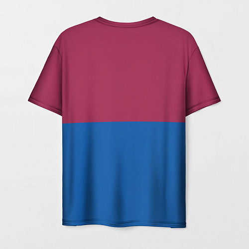 Мужская футболка Barcelona FC: Duo Color / 3D-принт – фото 2