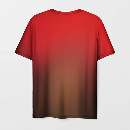 Мужская футболка Дикий индеец / 3D-принт – фото 2