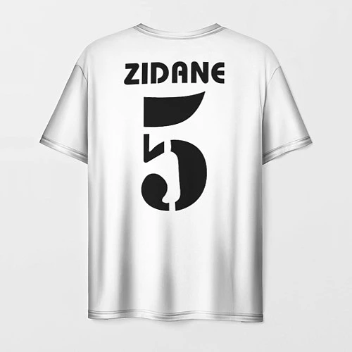 Мужская футболка Zidane ретро / 3D-принт – фото 2