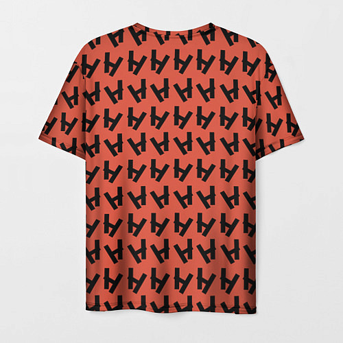 Мужская футболка 21 Pilots: Red Pattern / 3D-принт – фото 2