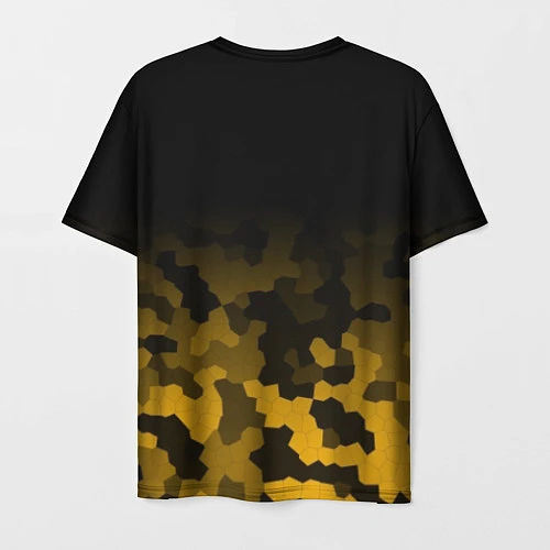 Мужская футболка PUBG: Military Honeycomb / 3D-принт – фото 2