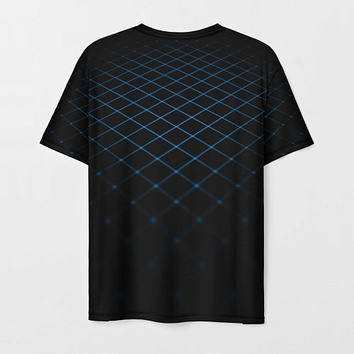 Мужская футболка FC PSG: Blue Lines / 3D-принт – фото 2