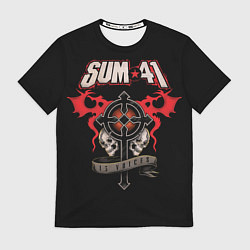 Футболка мужская Sum 41: 13 Voices, цвет: 3D-принт