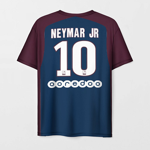 Мужская футболка FC PSG: Neymar Home 17/18 / 3D-принт – фото 2