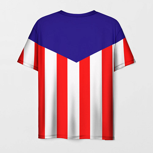 Мужская футболка FC Atletico Madrid / 3D-принт – фото 2