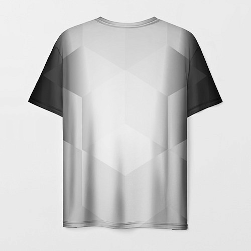 Мужская футболка FC Juventus: Silver Original / 3D-принт – фото 2