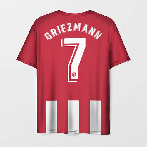 Мужская футболка FC Atletico Madrid: Griezmann Home 18/19 / 3D-принт – фото 2