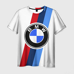 Футболка мужская BMW M: White Sport, цвет: 3D-принт