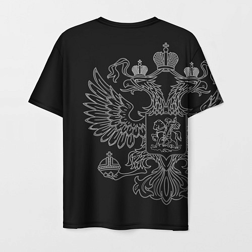 Мужская футболка ВВ: герб РФ / 3D-принт – фото 2