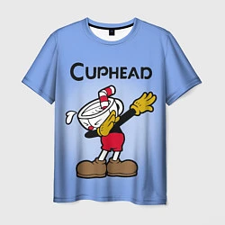 Футболка мужская Cuphead Dab, цвет: 3D-принт
