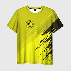 Футболка мужская FC Borussia: Yellow Original, цвет: 3D-принт