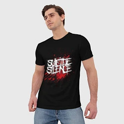 Футболка мужская Suicide Silence Blood, цвет: 3D-принт — фото 2