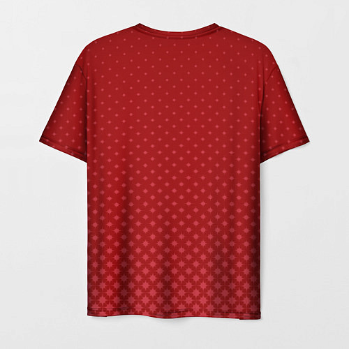 Мужская футболка Рома: звезда футбола / 3D-принт – фото 2
