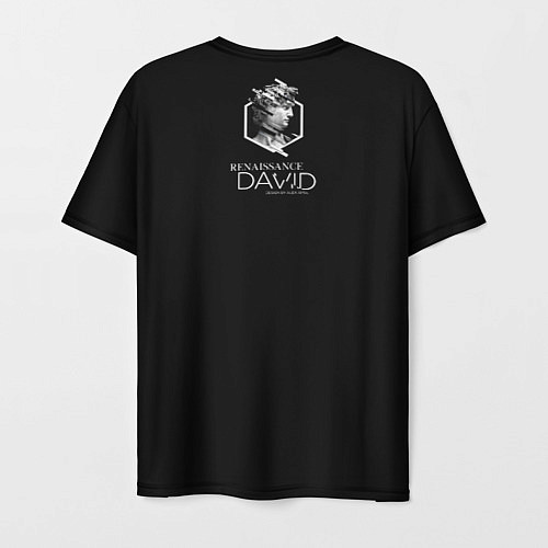Мужская футболка Renaissance David / 3D-принт – фото 2