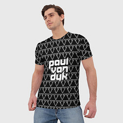 Футболка мужская Paul Van Dyk, цвет: 3D-принт — фото 2