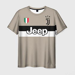 Футболка мужская FC Juventus: Away 18/19, цвет: 3D-принт