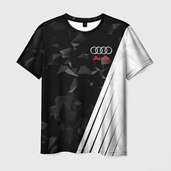 Футболка мужская Audi: Black Poly, цвет: 3D-принт
