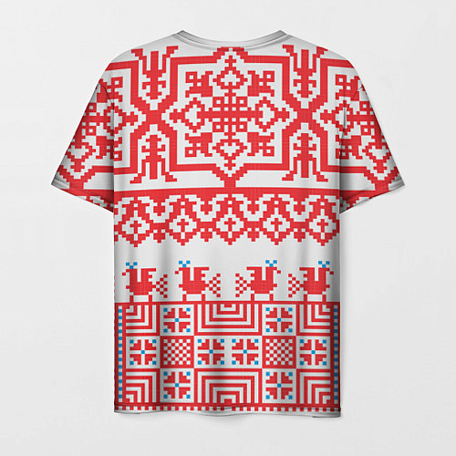 Мужская футболка Старославянский узор / 3D-принт – фото 2