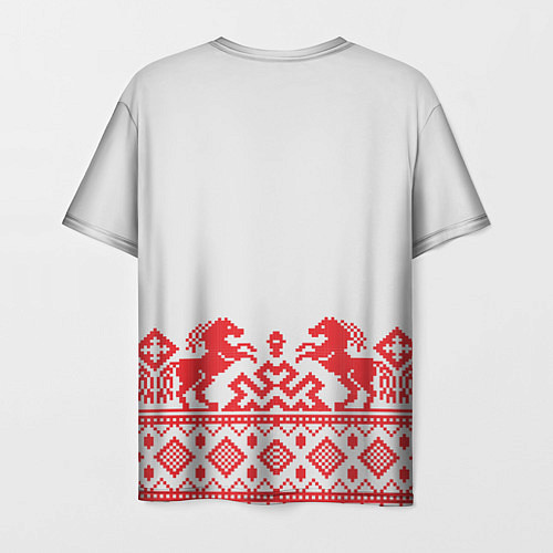 Мужская футболка Старославянский узор / 3D-принт – фото 2